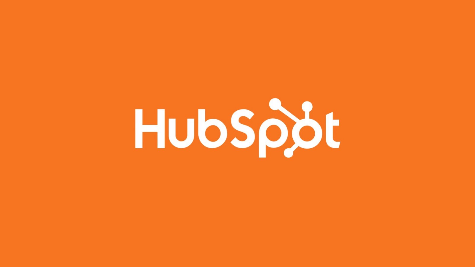 HubSpot logo highlighting what Woven think is the best CRM software